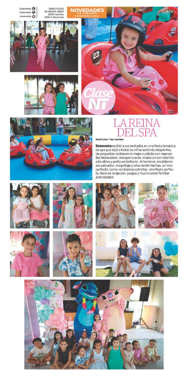 Nuestra edición 21 marzo  2026 #novedades #tabasco #sociales <a href="/JavierNarez/">Javier Narez 📸</a> <a href="/ndetabasco/">Novedades de Tabasco</a>