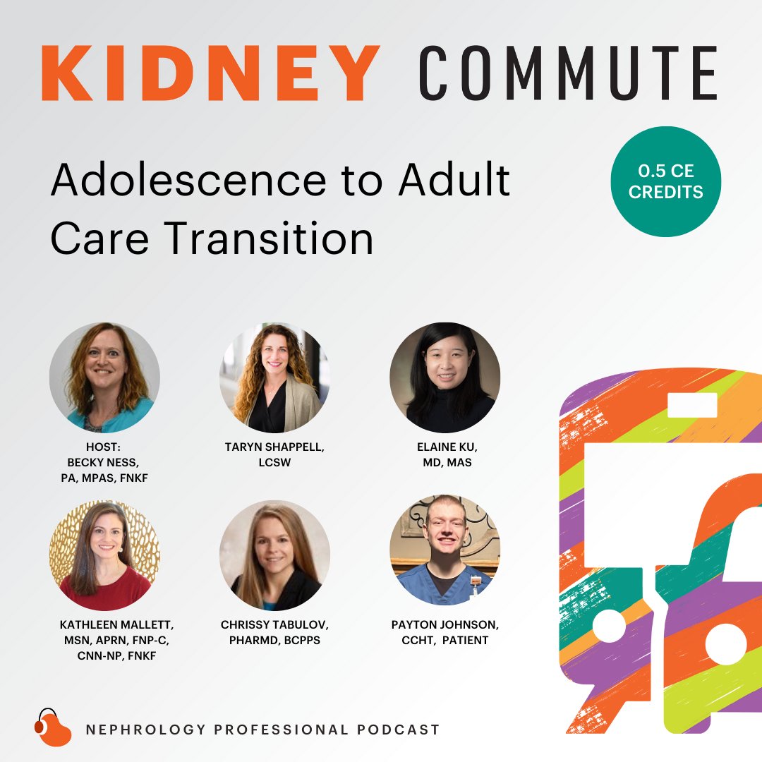 NKF_NephPros's tweet image. Teaching young adults how to refill medications, navigate insurance, and ask for help is a form of transplant protection.

This episode focuses on empowering patients without overwhelming them.

bit.ly/3DamjQ9

#HealthEducation #TransitionOfCare #KidneyHealth