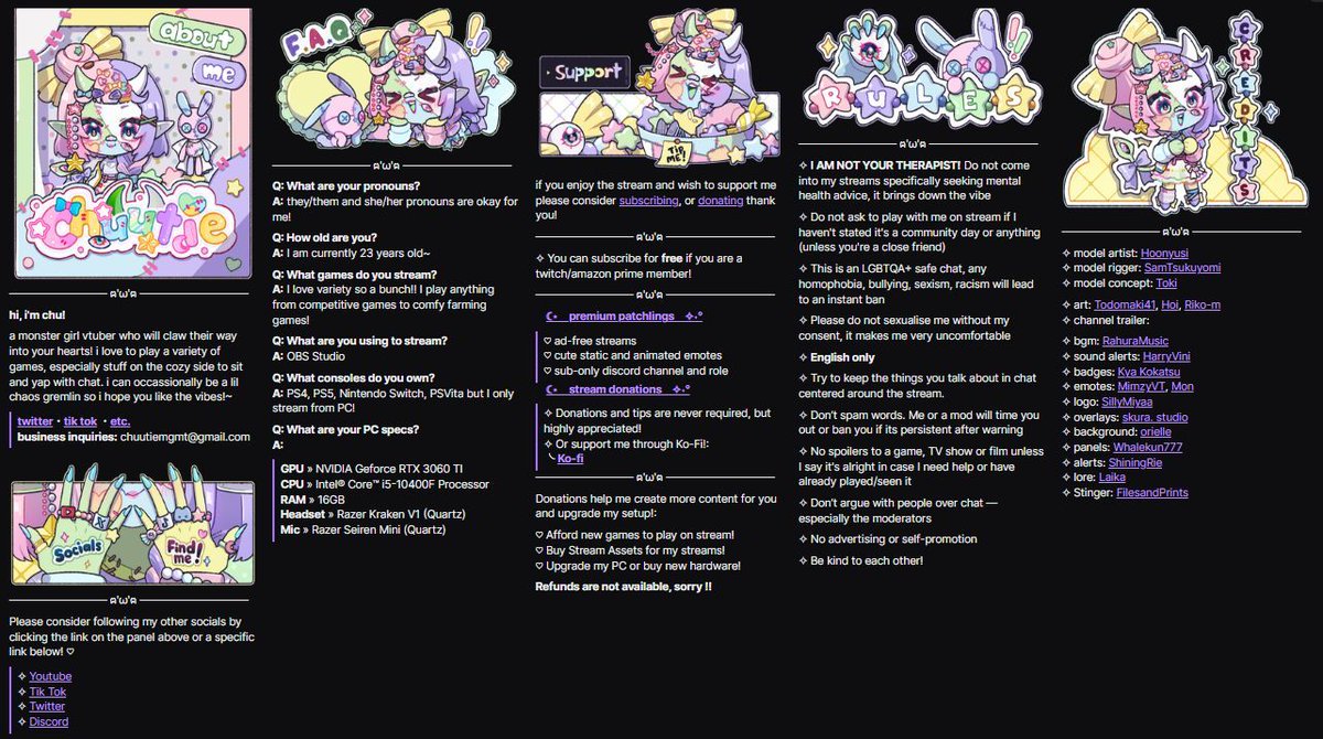 Chu 🌈🧵【VTUBER】 tweet media