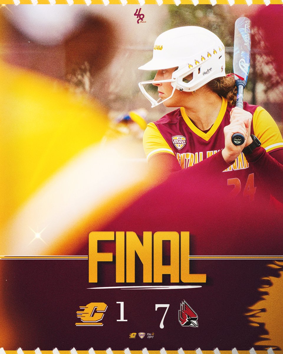 CMU Softball tweet media