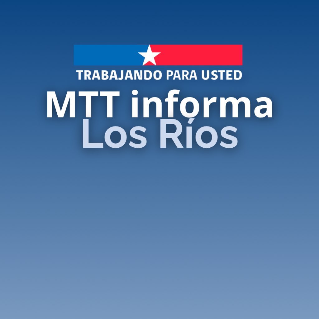 SeremiTT Región de Los Ríos tweet media