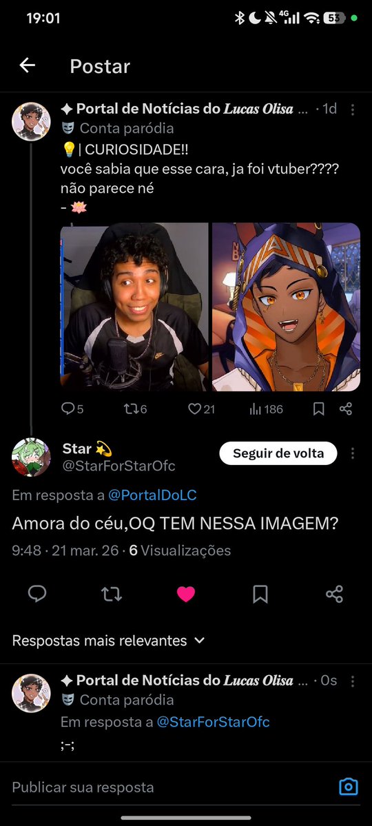 ✦ Portal de Notícias do 𝑳𝒖𝒄𝒂𝒔 𝑶𝒍𝒊𝒔𝒂 tweet media