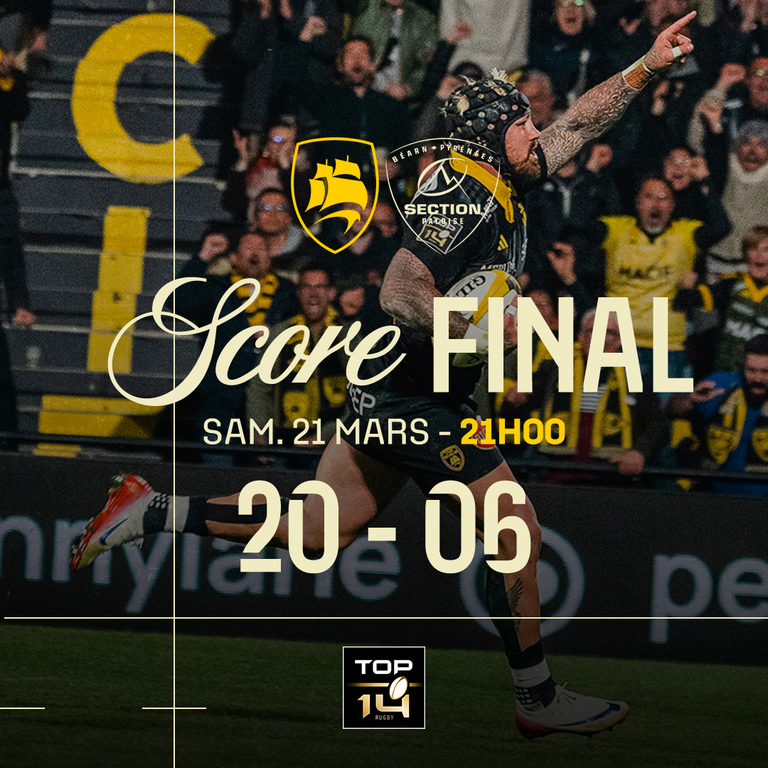 80' ‣ Nos Maritimes enchaînent à la maison 🙌

Bravo Messieurs ! 

⚓️ 20 – 6 🏔️

#SRSP | #Top14 | #FievreSR