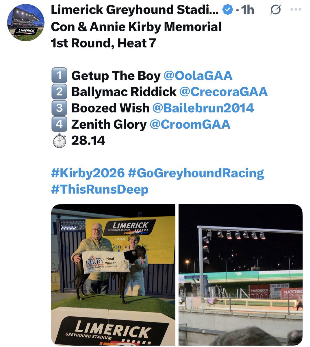 Crecora Manister GAA tweet media