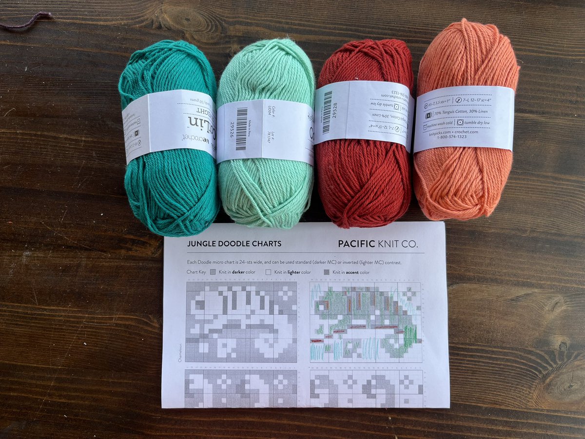 AppWoodHome's tweet image. Sooooo, I started the sock because I thought this yarn wasn’t coming for 4-5 days. Guess it’s time to cast on another project 🙈

I really don’t know if this one will be usable or not so we’ll have to see how it works out. Trying to make a headband in this cotton/lin blend. May