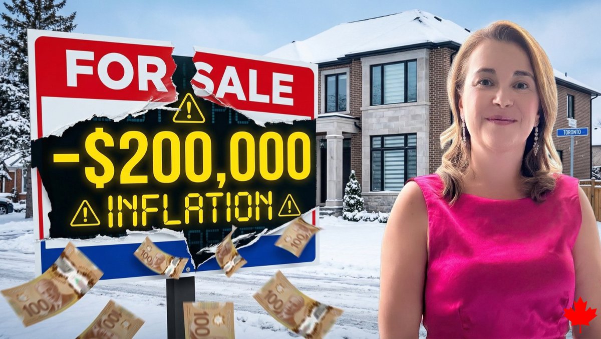 Цены на жилье в Канаде могут казаться стабильными, но в реальных деньгах рынок уже сильно изменился. Инфляция, дорогие деньги и новая реальность для покупателей и инвесторов.

Полное видео: youtu.be/f_JDHCQJ5m8
#недвижимость #Канада #Торонто #рынокжилья