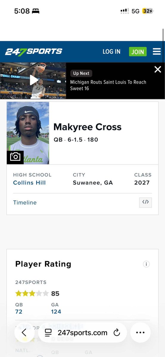 Makyree “Dudda” Cross QB tweet media