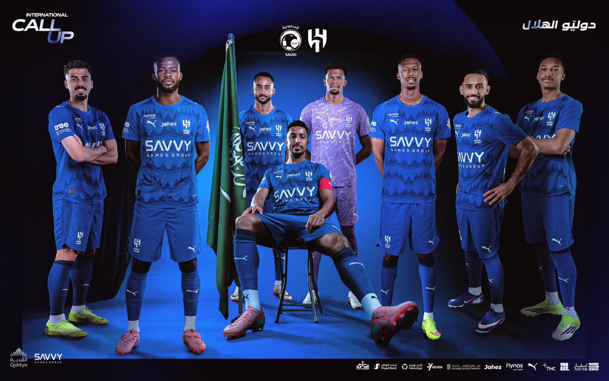 Good luck to our stars in their national duty 👏🇸🇦