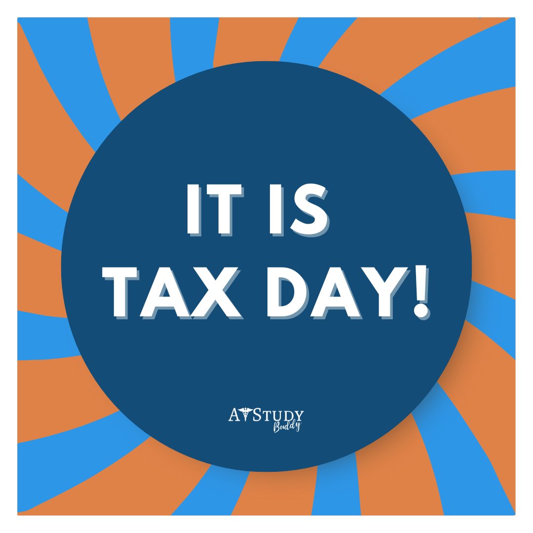 AtstudyB's tweet image. Happy Tax Day… we think 😅

Whether you filed early or waited until the last minute, take a deep breath — you made it.

Now back to what really matters… studying. 📚

#TaxDay #studentlife #athletictraining #ATstudent