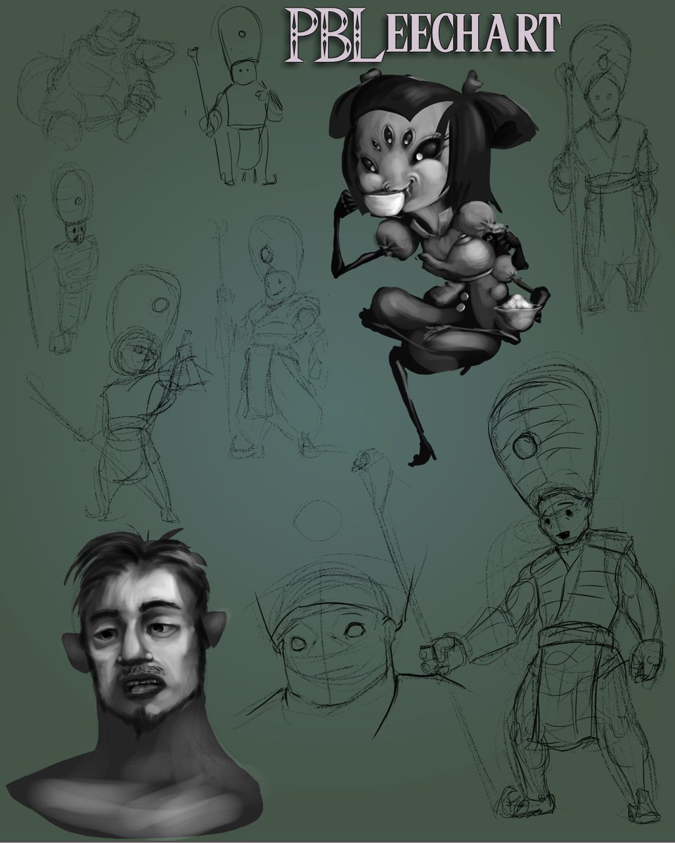 PBLeechart (commissions opening soon) tweet media