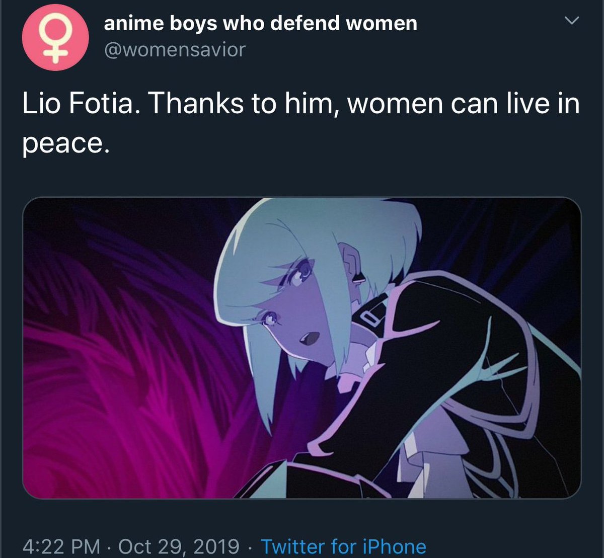 thefudanshi5's tweet photo. Not exactly my top fav, but its on the list

My guy was really tormenting straight men 💔 https://t.co/NpEbpWl9VD