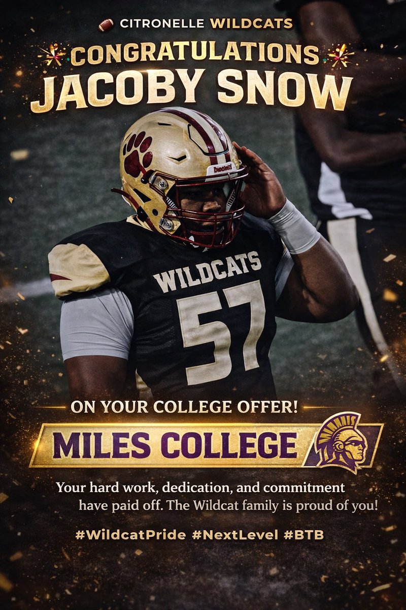 Citronelle Wildcat Football tweet media