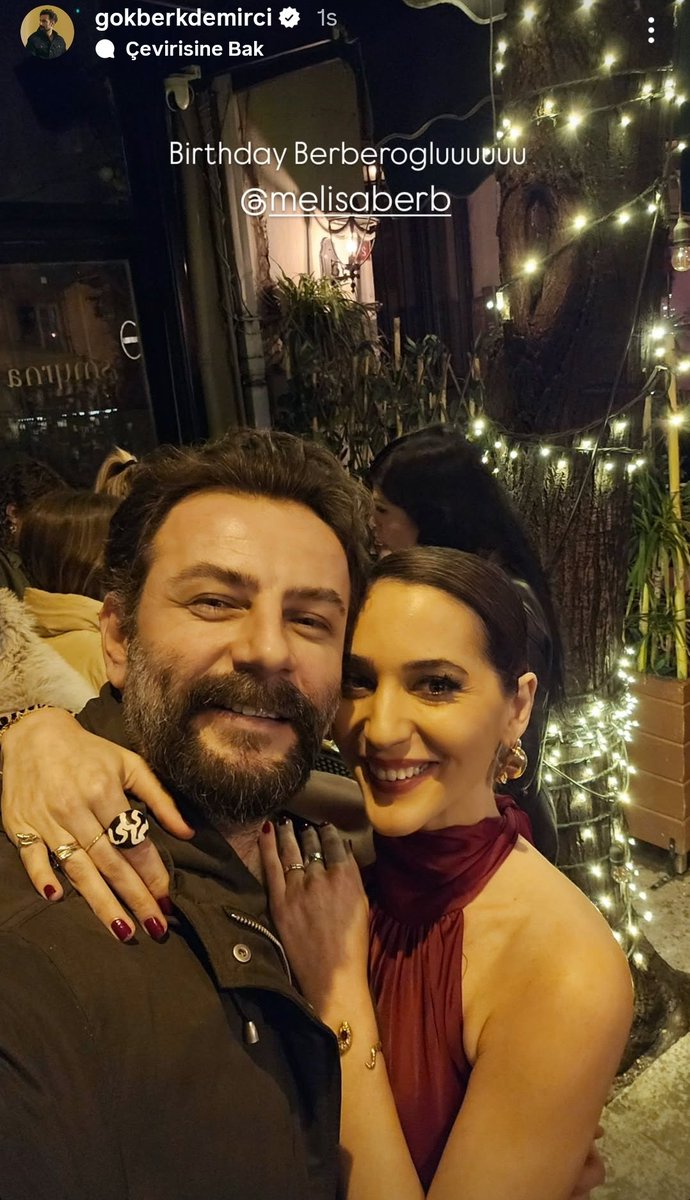 Gökberk Demirci instagram hikaye paylaşımı 😍💫.

#GökberkDemirci #MelisaBerberoğlu