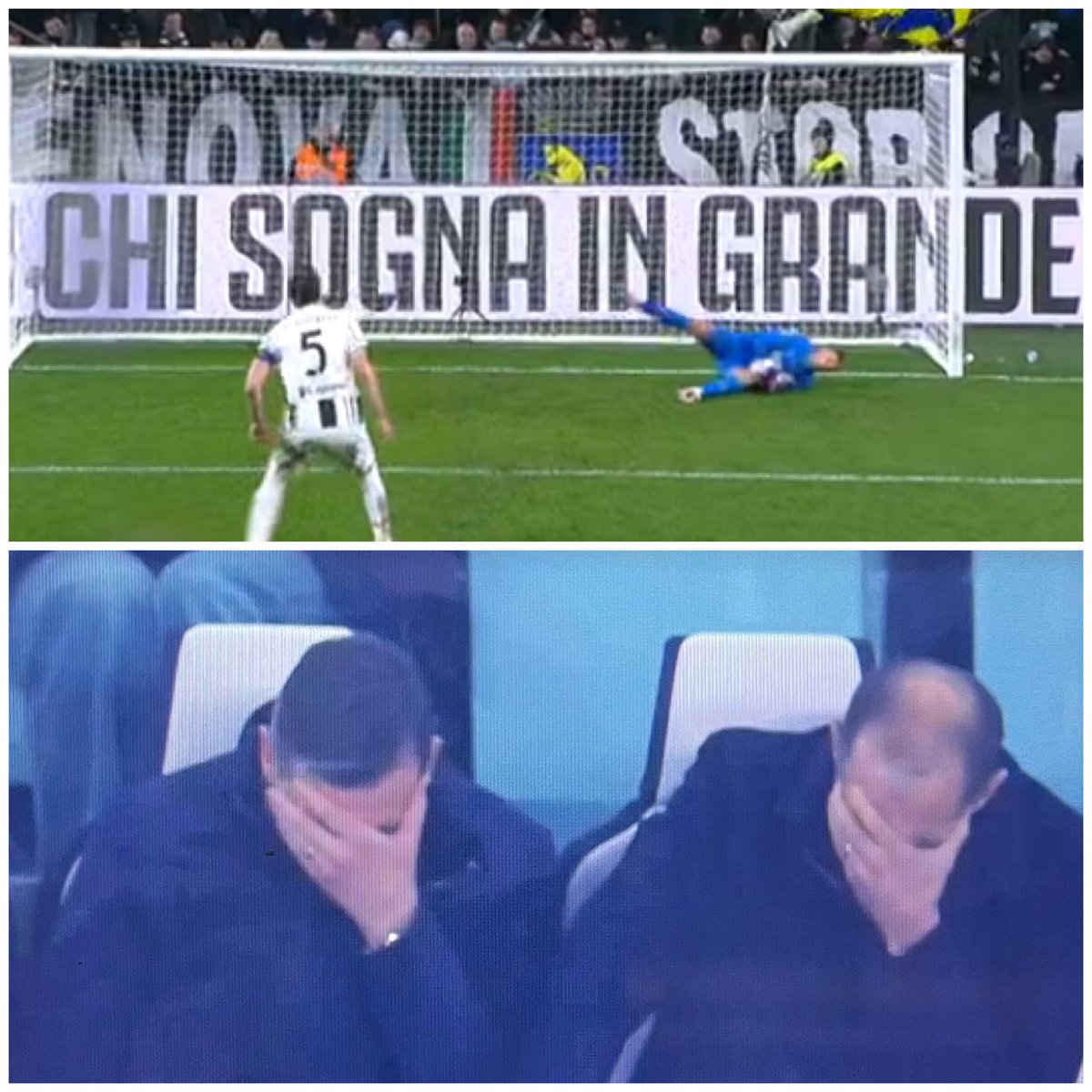 FabrizioPillo's tweet photo. Esattamente così, con un’infinità di imprecazioni!
Grazie!! 
#JuventusSassuolo https://t.co/nxdEpU1OGe