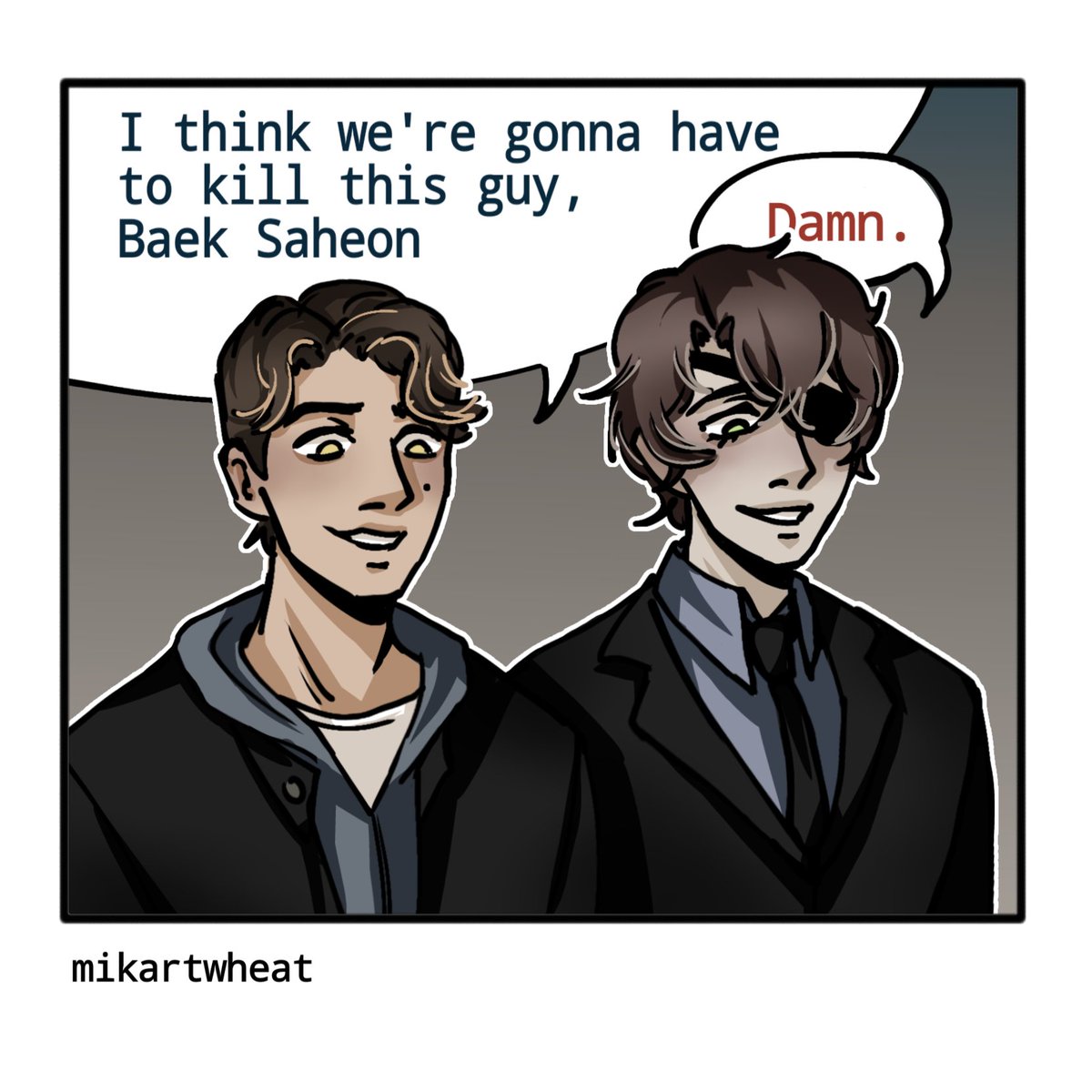 mikartwheat's tweet photo. A duo I made up #괴담출근 #teenwolf https://t.co/s8rg6Z6pk9