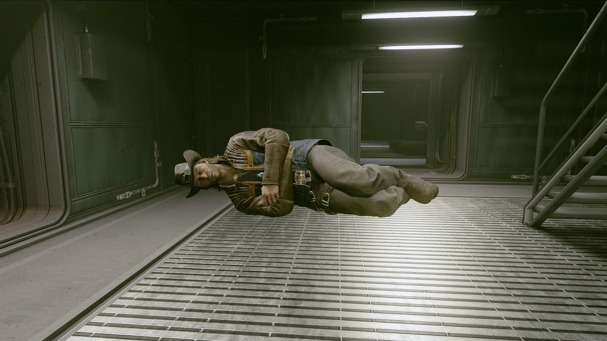 maxx__creates's tweet photo. Sam Coe out here able to sleep anywhere. I want that super power 😂
#starfield #samcoe https://t.co/KnWewg0kOP
