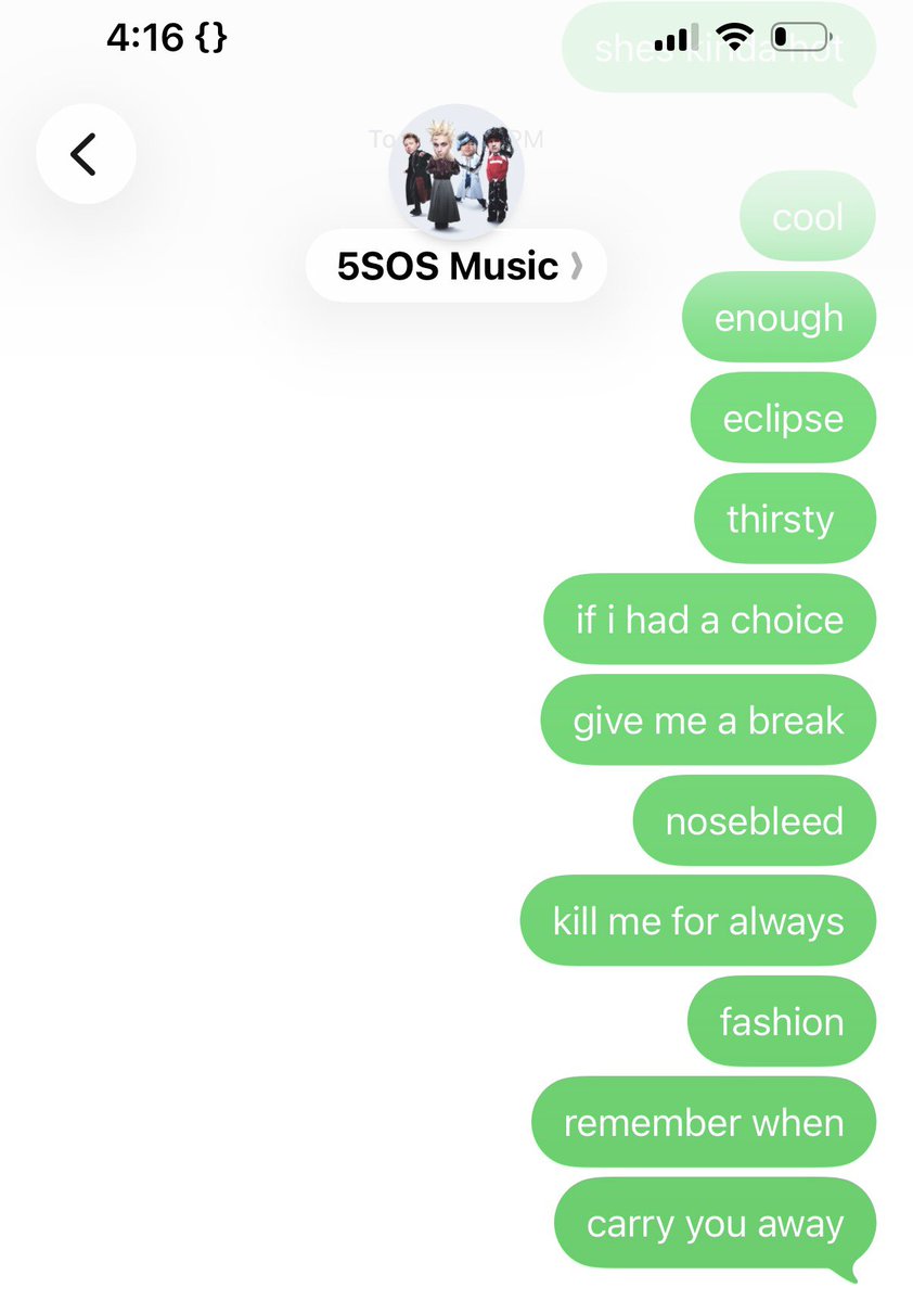 zoe 卌 wants castaway on the setlist. ☆ tweet media