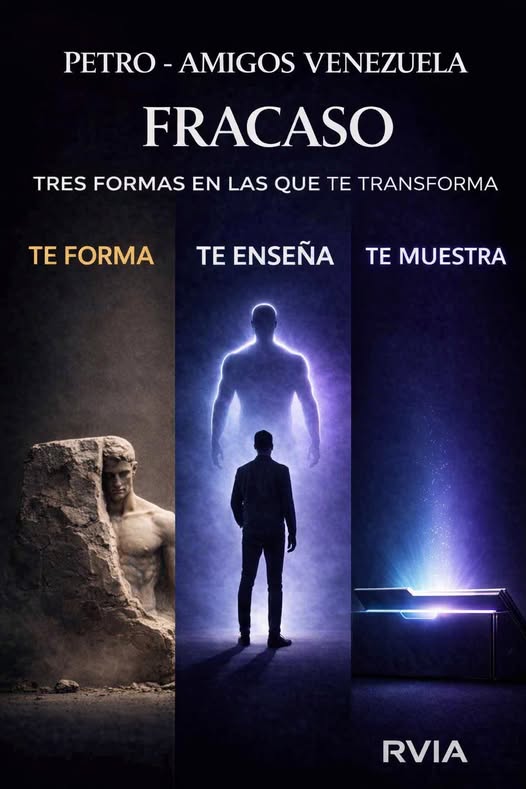 petroamigosvzla's tweet photo. 🔥  El fracaso no es una sola cosa…
son tres.
✔ Primero… te forma.
Como una escultura que se revela golpe a golpe.
✔ Después… te enseña.
Como un maestro que no habla… pero marca.
✔ Y al final… te muestra.
Lo que siempre estuvo ahí… pero no querías ver.
👉 El problema nunca fue fallar
👉 El problema es no interpretar
Porque el fracaso no te detiene…
te transforma. 🤔 
❓ La pregunta es:
¿estás aprendiendo… o repitiendo?
💭 ¿En cuál etapa estás hoy?
🤝 RVIA | Reinventa · Valida · Impacta · Avanza
#PetroAmigosVenezuela #CrecimientoPersonal #AprenderDeLaVida #MentalidadFuerte  #RVIA
RVIA & SINERGIA40+ 🚀