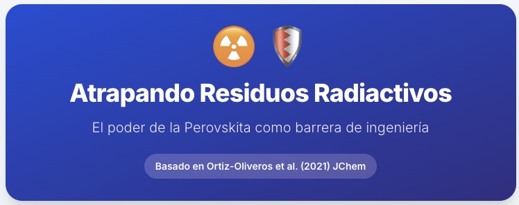 huemantzin's tweet photo. ¿Cómo atrapamos los residuos radiactivos para proteger el medio ambiente? ☢️🛡️ En 2021, nuestro equipo investigó el poder de la Perovskita (SrTiO3) como "barrera de ingeniería". Usamos Europio (Eu) como sustituto de prueba. ¡Acompáñame a ver los resultados! 👇 https://t.co/5USu61ISEj