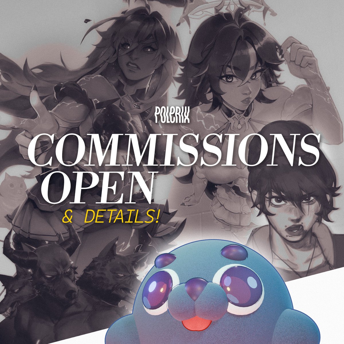 PolerixMT's tweet photo. COMMISSIONS UPDATE!
Dm me if you're interested! Reposts are appreciated!
#Commisson https://t.co/LHkSZrgxda