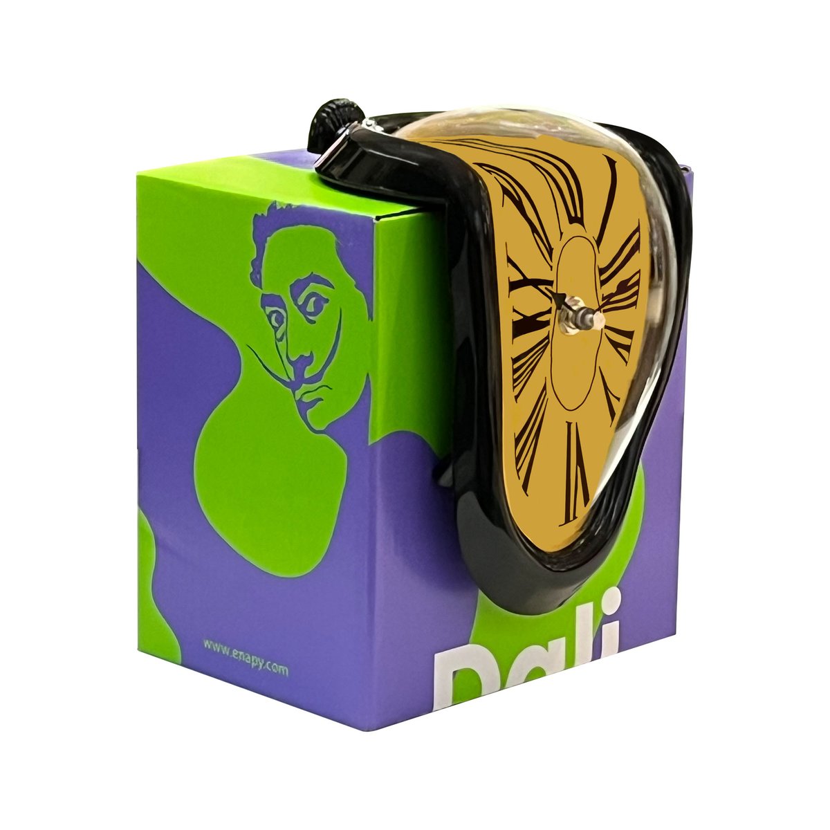 enapy_store's tweet image. ENAPY Unique Salvador Dali Melting Desk/Shelf Clock - Inspired by his Painting "Persistence of Memory"- Fully Functional, Silent Clock - Silent Clocks with No Ticking Sound - Free Shipping in the US         
.         
enapy.com/home-office/de…
.
#Dali #DeskClock #MeltingClock