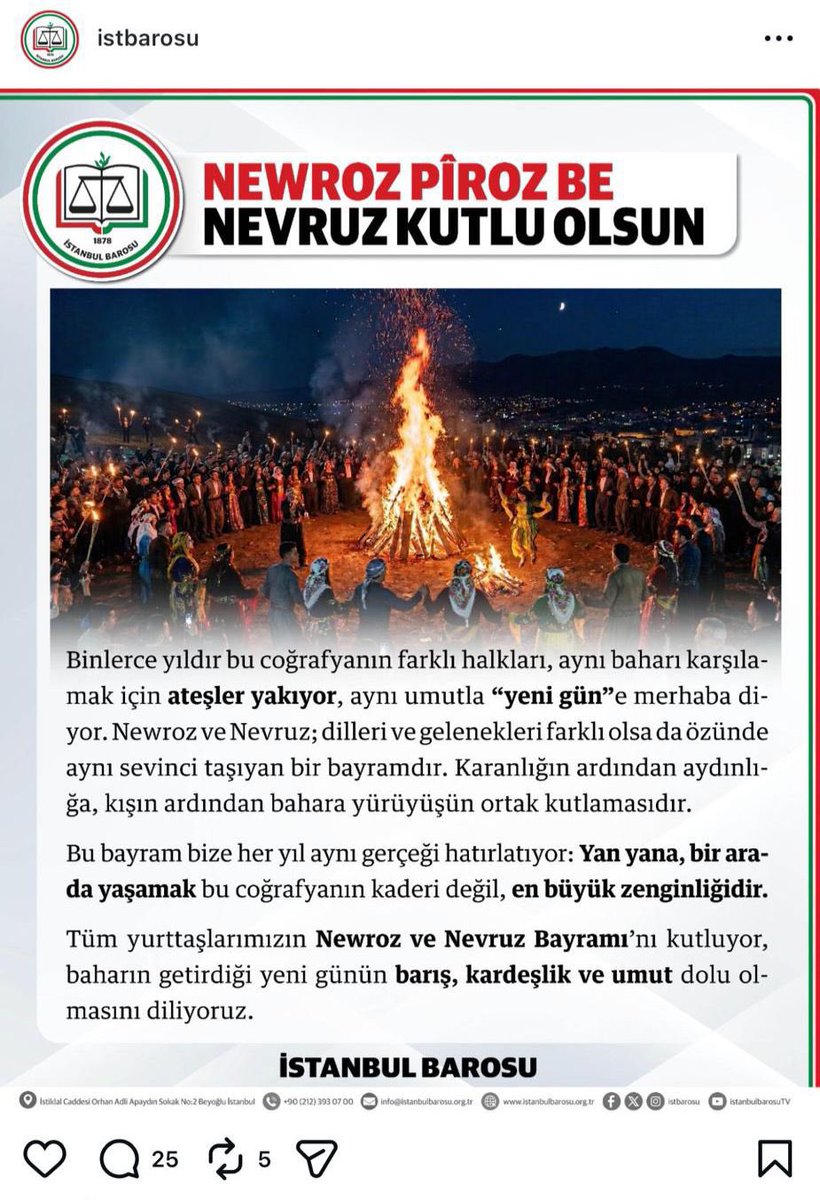 BuyukkayaerPasa's tweet photo. Sözde Atatürk’ün partisi CHP’nin Genel Başkanı Özgür ÖZEL bir taraftan, 66 binden fazla üyesi ile dünyanın en büyük barosu olan İstanbul Barosu diğer taraftan…

Türk’e, Atatürk’e, Cumhuriyet’e… Bütün kutsallarımıza! Bize dair ne varsa her şeye saldırmakta yarışa girdiniz.

Her fırsatta şirin görünmeye çalıştığınız bölücü ve katil apocularla birlikte sizler de yargılanacak; hem hukuk önünde, hem de Türk Milleti’nin vicdanında hesap vereceksiniz.

Dipnot: Nevruz Türk’ün bayramıdır.

@tumag1923