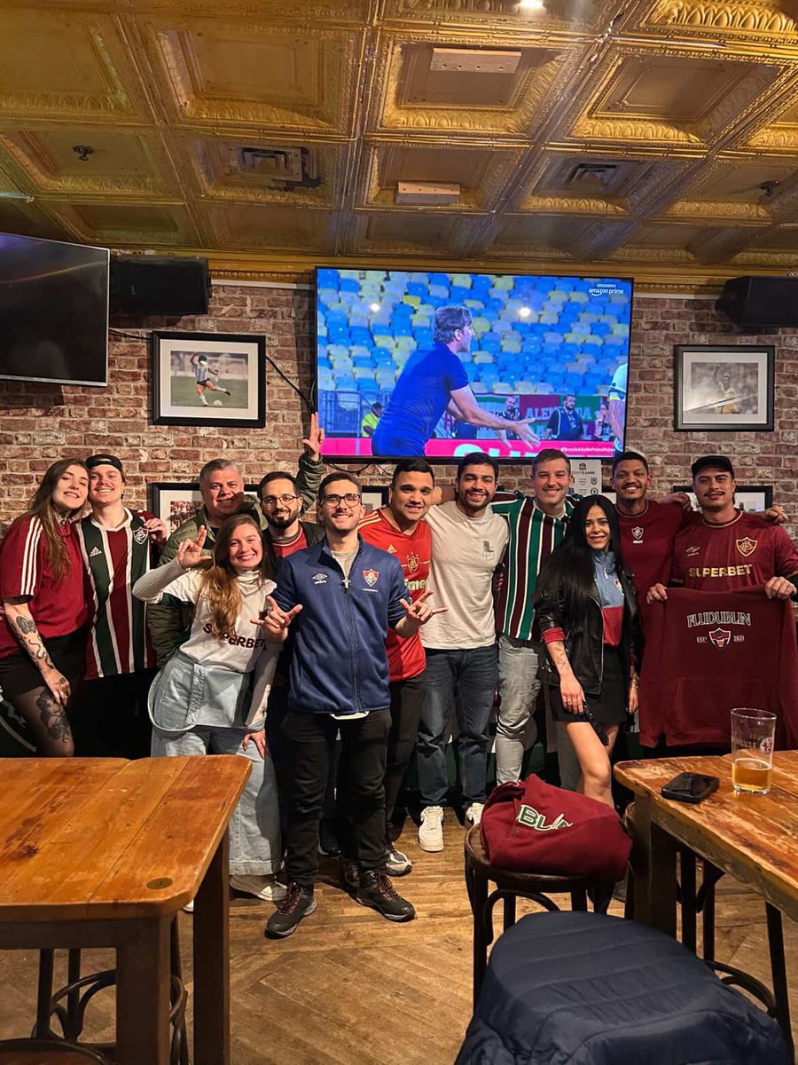 chicoovitti's tweet photo. Fluminense 🤝 Dublin 🇮🇪 https://t.co/U12DH0xnHn