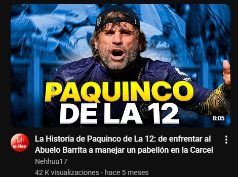 Ustedes: El barrabrava otaku no existe
El barrabrava otaku: