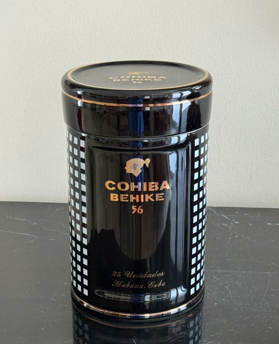 AAandMore's tweet photo. RARE #Cohiba BEHIKE 56 EMPTY Ceramic Jar - 9" Tall https://t.co/tOsiY4n88T via @Etsy https://t.co/3324Jva9dj