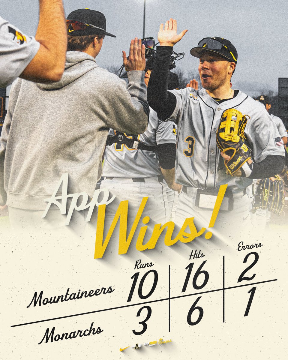 App State Baseball tweet media