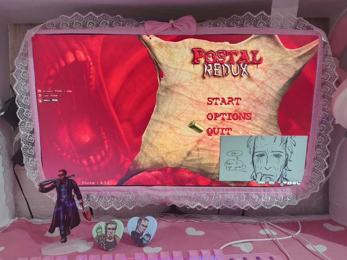 never kill yourself because one day you'll be playing postal with your favoomfs 🩷