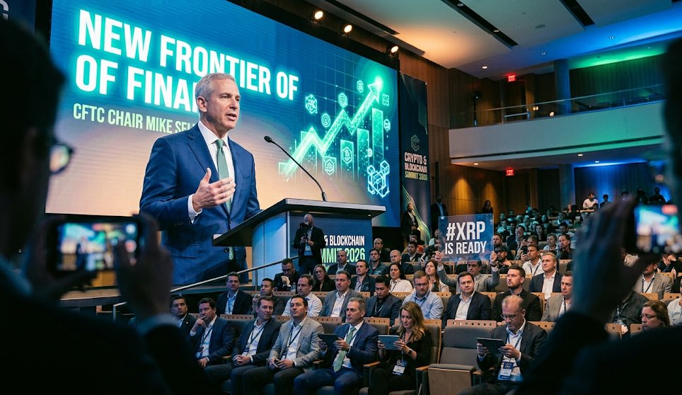 🚨 CFTC CHAIR MIKE SELIG SAYS CRYPTO WILL POWER THE "NEW FRONTIER OF FINANCE" AS MARKETS MOVE ON-CHAIN! THE CLARITY ACT DEAL IS STRUCK! 

$XRP OFFICIALLY CATEGORIZED AS A COMMODITY! THE WAIT IS OVER! 

INSTITUTIONAL ADOPTION IS IMMINENT! WE ARE GOING TO THE MOON! 🚀 #XRP #CRYPTO