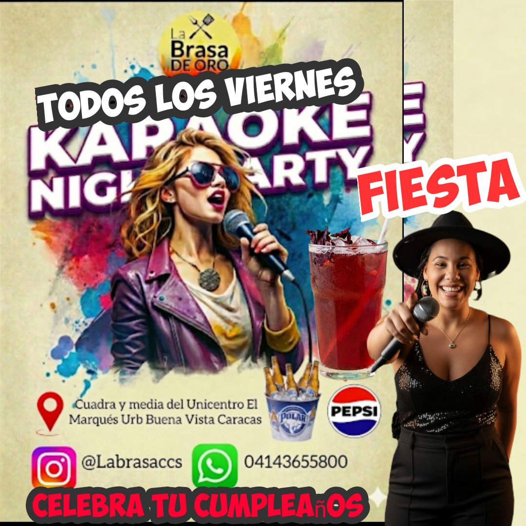 BrasadeOro's tweet photo. #Caracas #vallenato #cumpleaños #Musica #Promociones #fiesta #karaoke #Ranchera #musicacampesina #polar #gochos #venezuela @labrasaccs
 
https://t.co/ywn0fBjA9F https://t.co/snIb0t9Kbc
