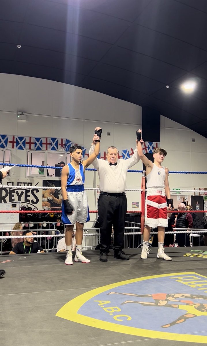 Alfie Adams and Zia Hussein do excellent in their skills bouts tonight.