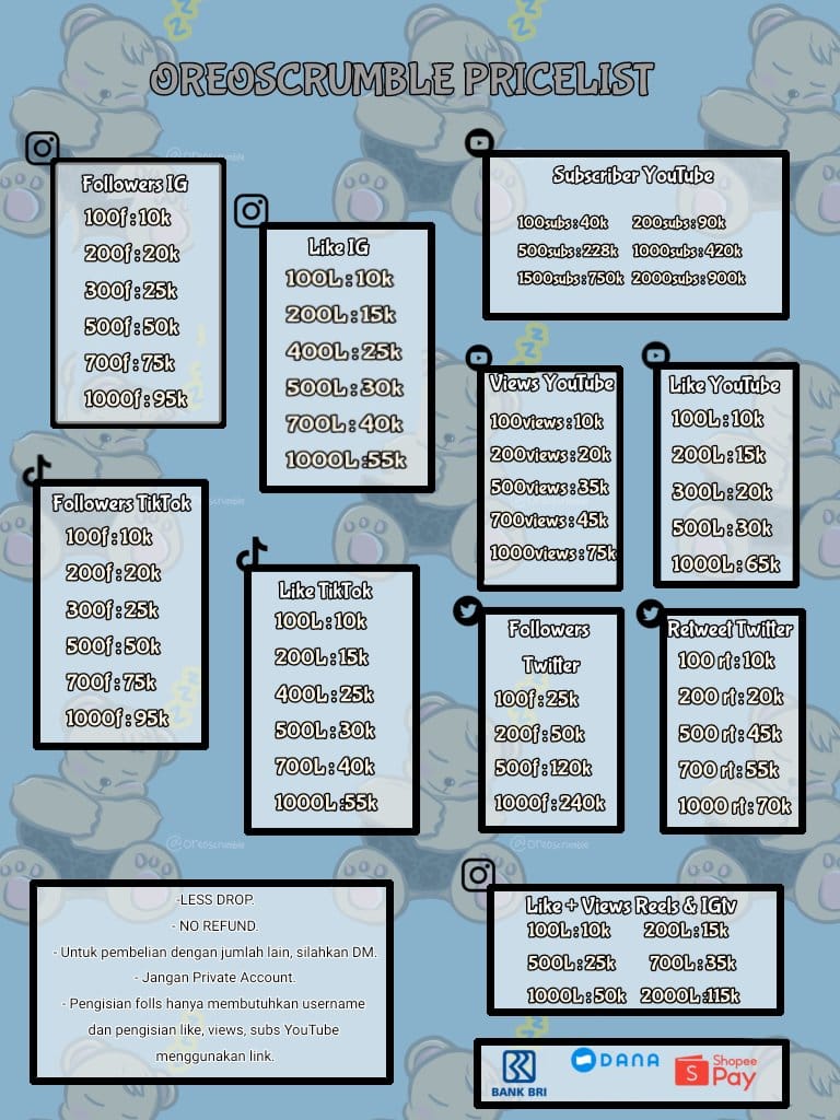 modin🙀 | JUAL AKUN TIKTOK tweet media