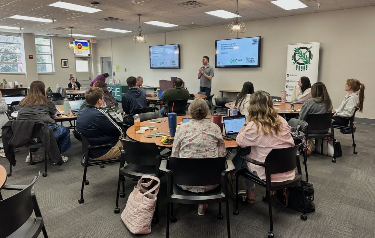 Oklahoma Council for History Education tweet media