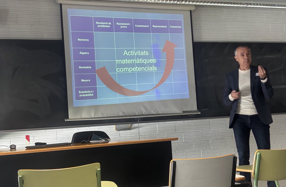 CarlesGranell4's tweet photo. Jornada de docència de la matemàtica Perímetre-ADEMGI a Girona amb el títol “Matemàtiques més enllà de l’aula”

Moltes gràcies a tot l’equip de @ademgi per l’organització! ❤️ https://t.co/slc7FT30C7