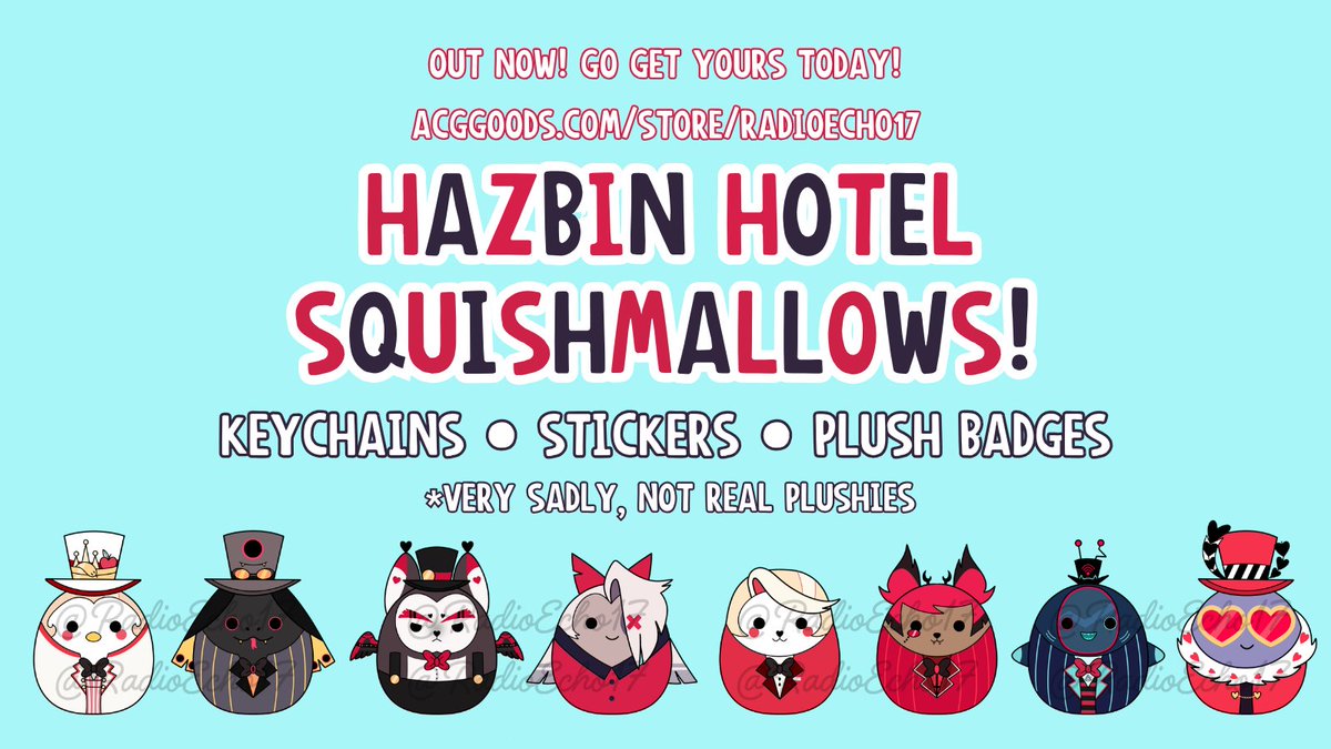 ECHO'S RADIOS | SQUISHMALLOW MERCH OUT NOW! tweet media