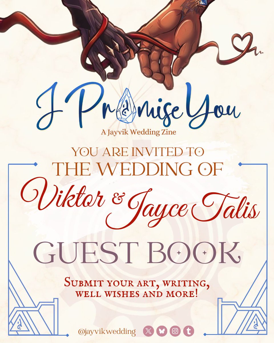 I Promise You: A Jayvik Wedding Zine tweet media