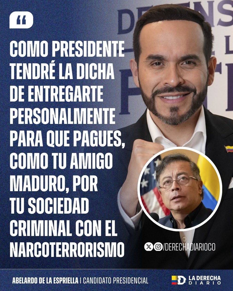 La Derecha Diario Colombia tweet media