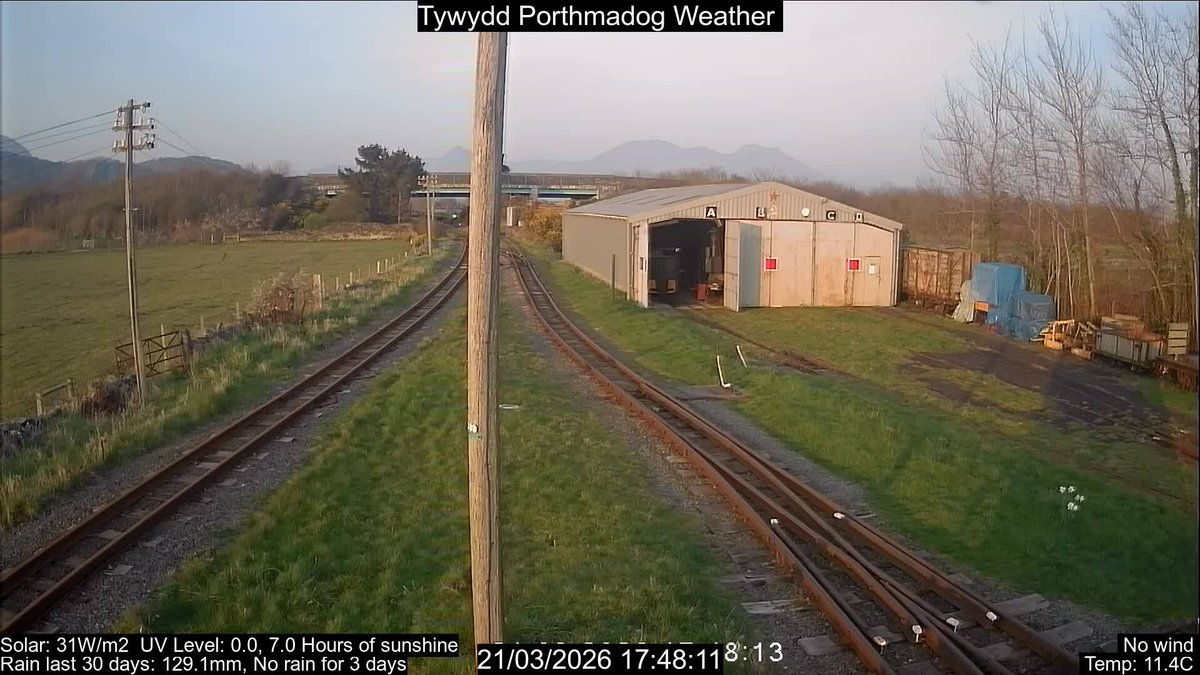 Porthmadog Weather Station 🏴󠁧󠁢󠁷󠁬󠁳󠁿 tweet media