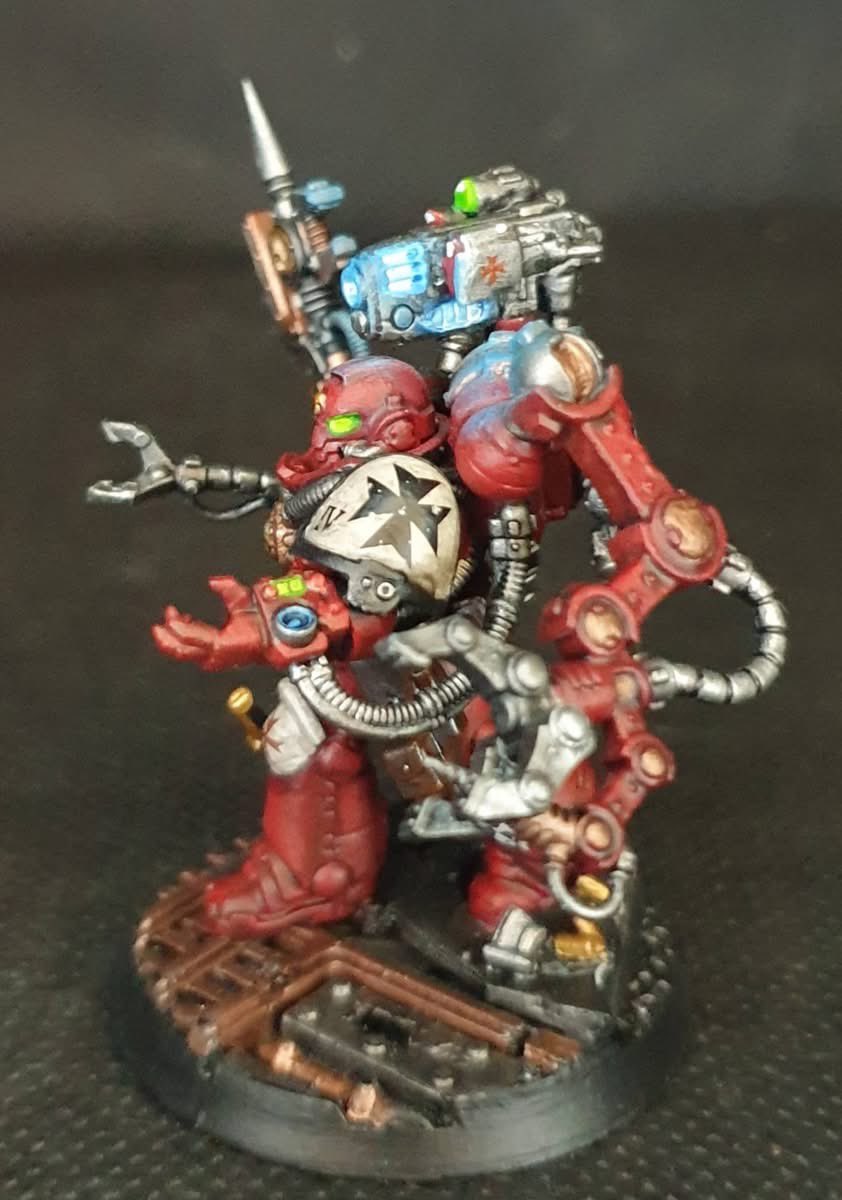 theeternalcrus1's tweet photo. Here is Marty Martinez #blacktemplar #techmarine for our #apr26btbannercompetition
Using parts from a #hellblaster for a Plasma kitbash
#theeternalcrusader #eternalcrusade #blacktemplars #blacktemplars40k #blacktemplar_40k #spacemarines #spacemarines40k #adeptusastartes https://t.co/qTx83BgaNQ