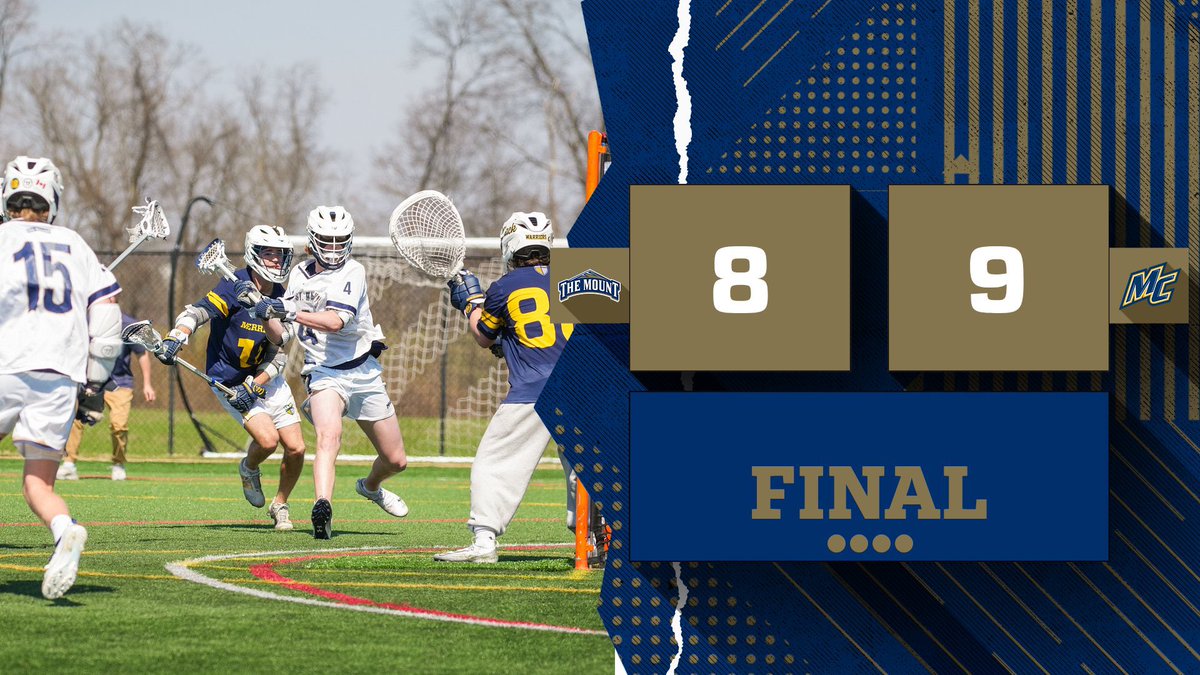 Mount St. Mary's Men's Lacrosse tweet media