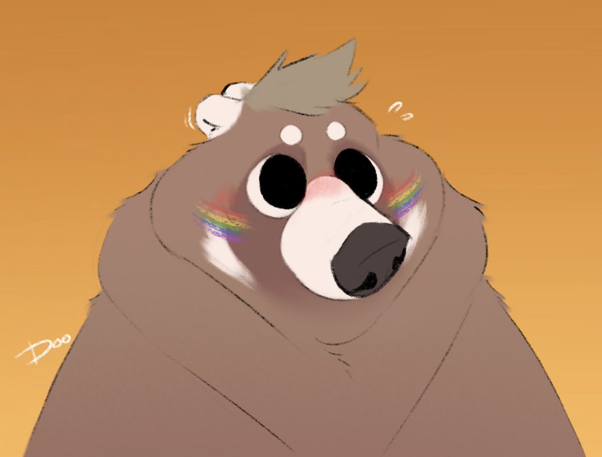 ㅤ
ㅤ
¿Enserió lo cree? Solo es un osote recién despertado, será grandote pero bosteza como un cachorrito.