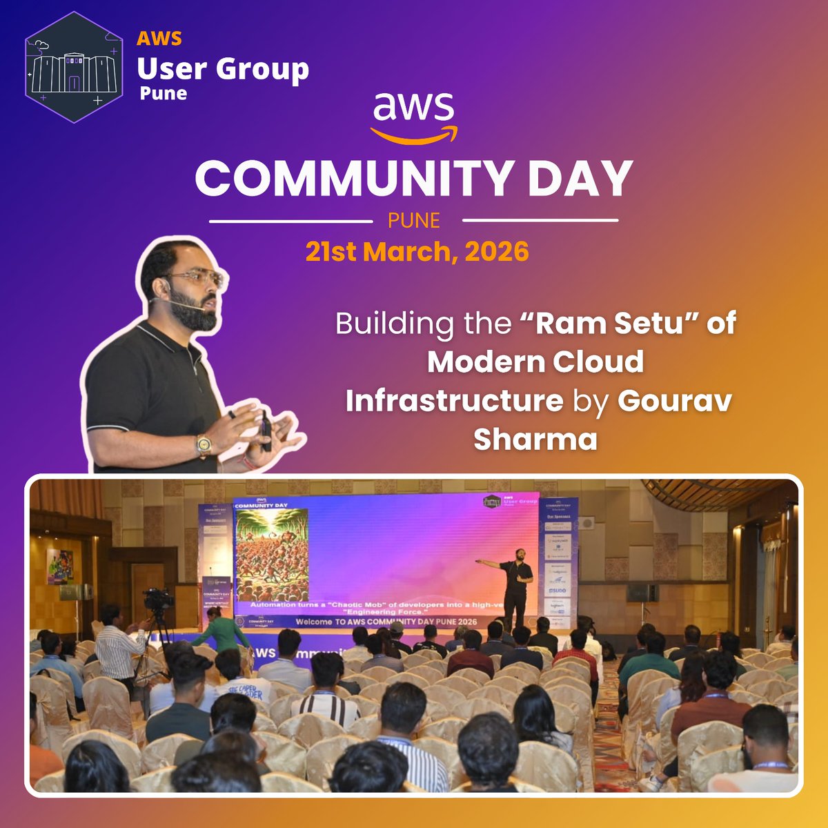AWS User Group Pune tweet media