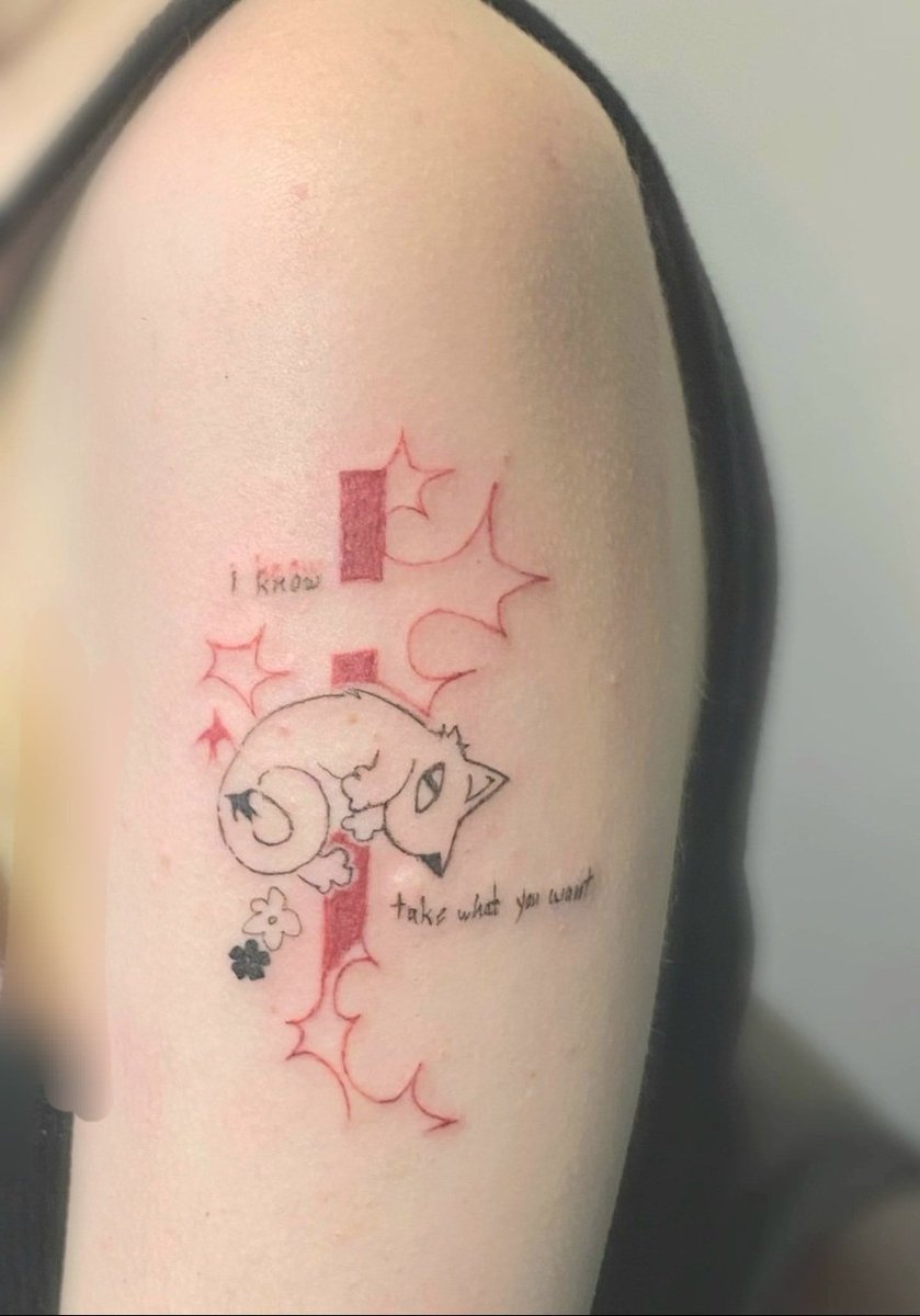 herylonboard's tweet photo. @dontknowuatall My fav tattoos that i designed myself too :3 https://t.co/IodsPS0Med