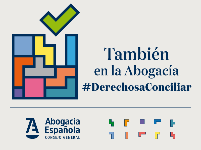 📘 El próximo lunes 23 de marzo celebramos el #DíaDeLaConciliación.

La Abogacía dispone de una Guía de conciliación y derechos, una herramienta práctica para conocer y ejercer con seguridad jurídica el derecho a conciliar la vida personal y profesional.

#DerechosaConciliar