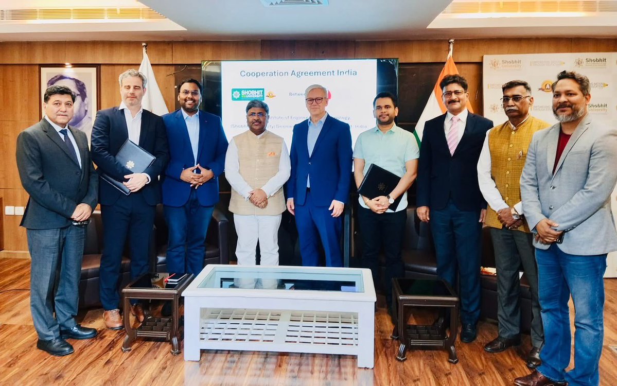 It was a pleasure to receive a delegation from University of Applied Management, Germany led by the Founder President Prof. Dr. Christian Werner.

Our interaction focused on exploring meaningful possibilities for academic collaboration, joint research, and areas of mutual