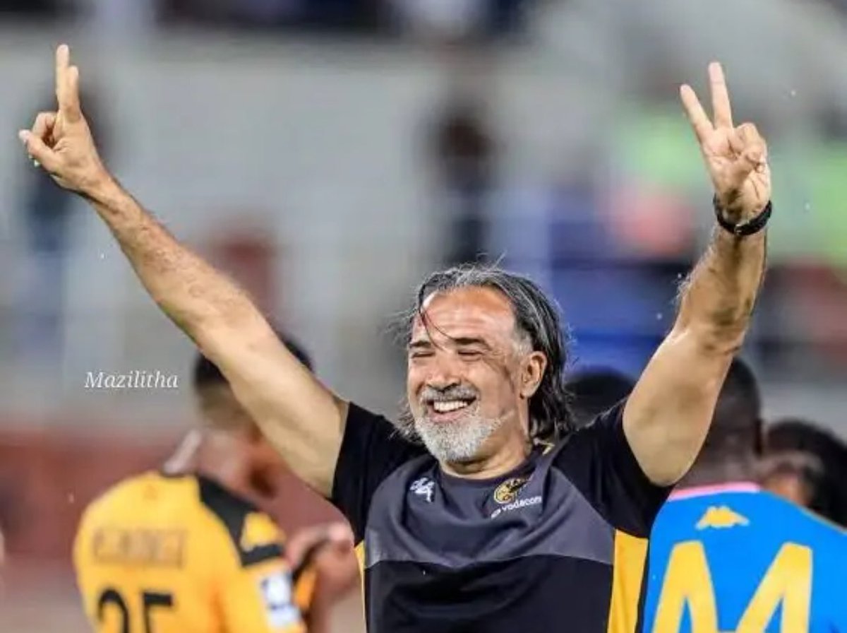 When Kaizer Chiefs wins after final whistle  this one run straight to the cameras 😭😭