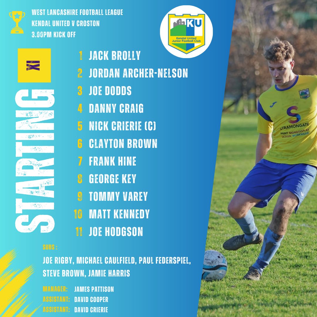 Today’s 4-0 Win 👇 

⚽️ Frank Hine 🅰️ Joe Hodgson
⚽️ Clayton Brown 🅰️ Tommy Varey 
⚽️ Paul Federspiel 🅰️ Jordan Archer-Nelson
⚽️ Steve Brown 🅰️ Paul Federspiel
⭐ Frank Hine - Man of the match. Outstanding in the middle of the park 👏